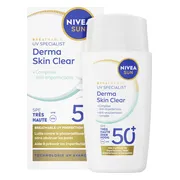NIVEA Sun UV Face Specialist Derma Skin Clear Fluid SPF 50+ 40 ml