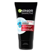 6x Garnier PureActive Peel-Off Masker Charcoal 50 ml