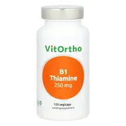 VitOrtho B1 Thiamine 250mg Capsules 120VCP