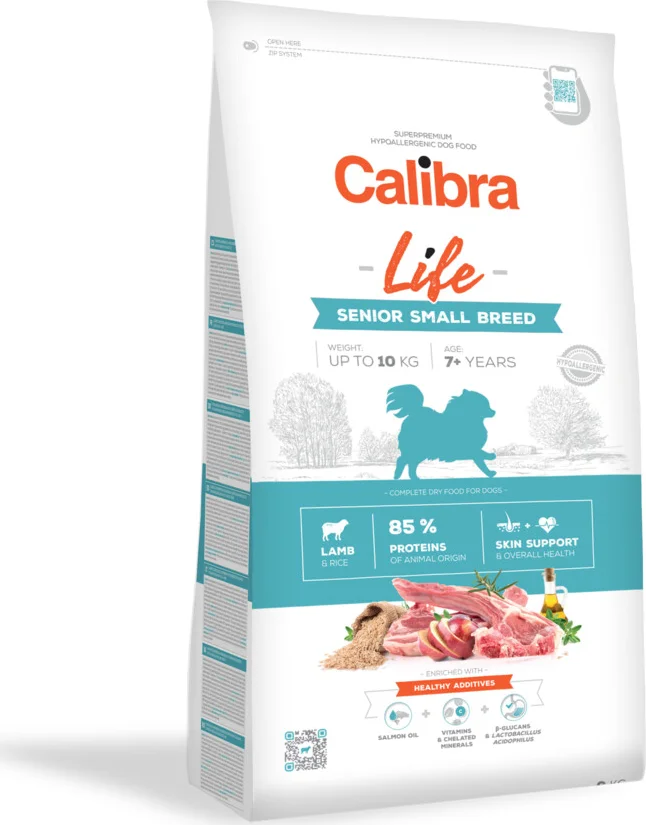 Calibra Life Senior Small Hondenvoer Lam 1,5 kg