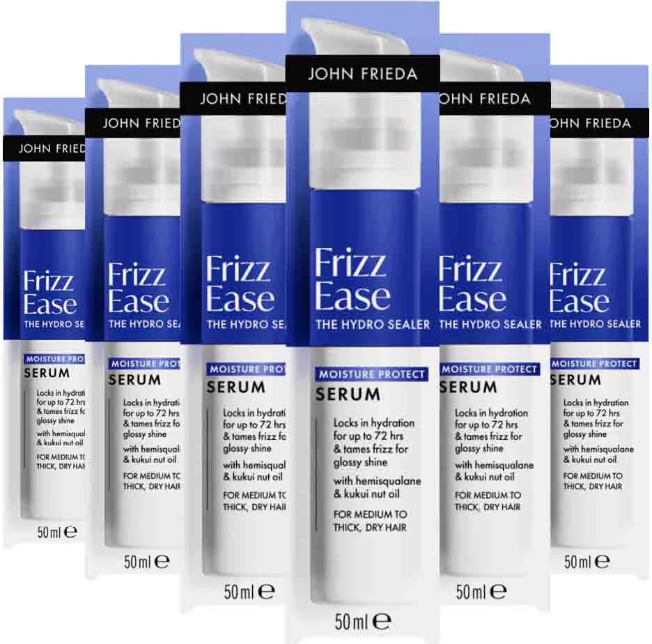 6x John Frieda Frizz Ease Original Serum 50 ml
