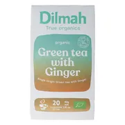 Dilmah Organic Green Tea Ginger 20ZK