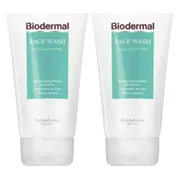 2x Biodermal Face Wash 150 ml