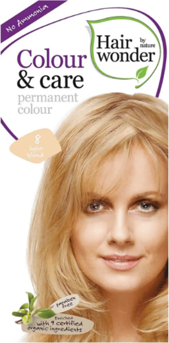 Hairwonder Colour & Care 8 Lichtblond 100ML