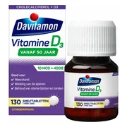 4x Davitamon Vitamine D3 Vanaf 50 Jaar 130 smelttabletten