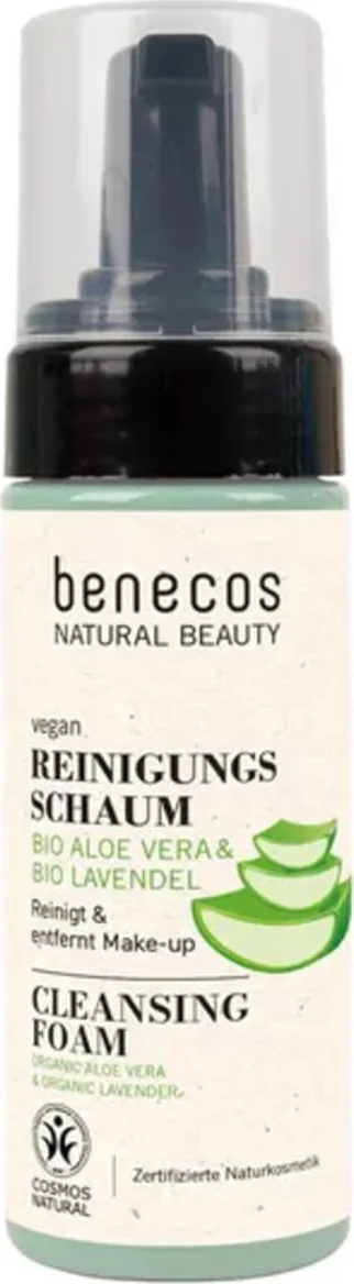 Benecos Cleansing Foam Aloe Vera & Lavender 150ML