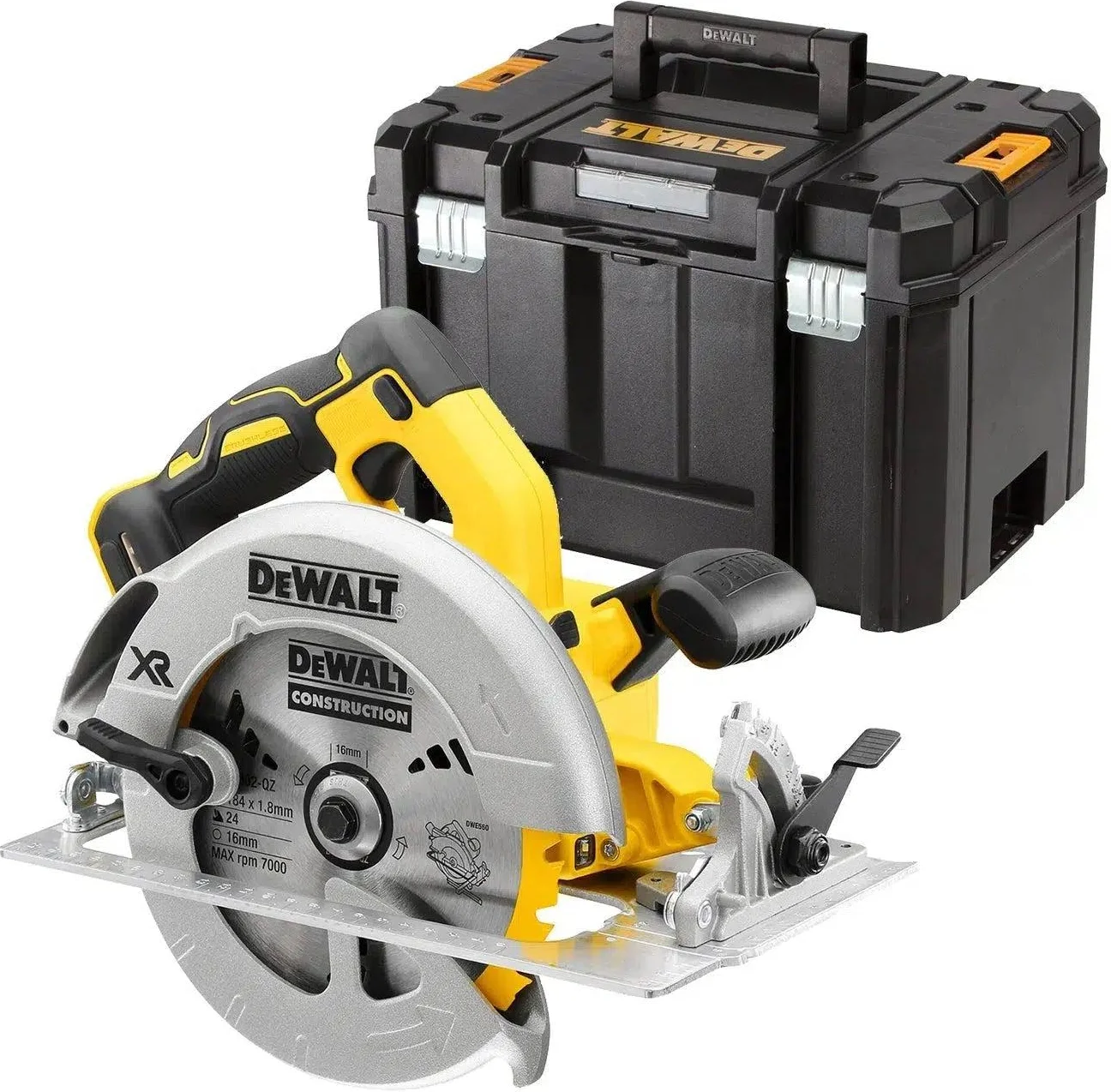 DeWALT DCS570NT Accu cirkelzaag 184mm 18V XR Basic Body in TSTAK