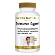 2x Golden Naturals Testosteron Support Vegan 60 tabletten