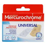 Mercurochrome Pleisters Universal 20ST