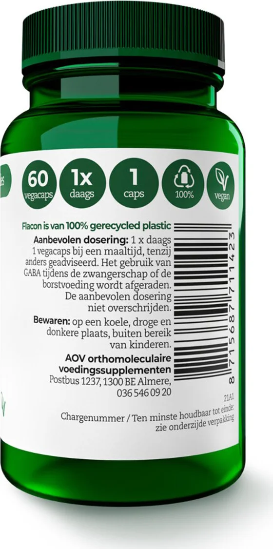 2x AOV 1142 GABA 60 vegacapsules