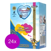 24x Renske Vers Puppy Tetra Hondenvoer Nat Kip met Lam 185 gr
