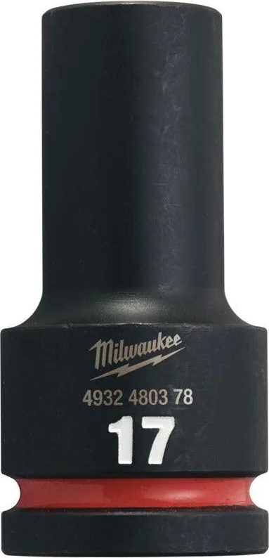 Milwaukee ShockWave™ Krachtdop 3/4" lang | 17 mm - 4932480378