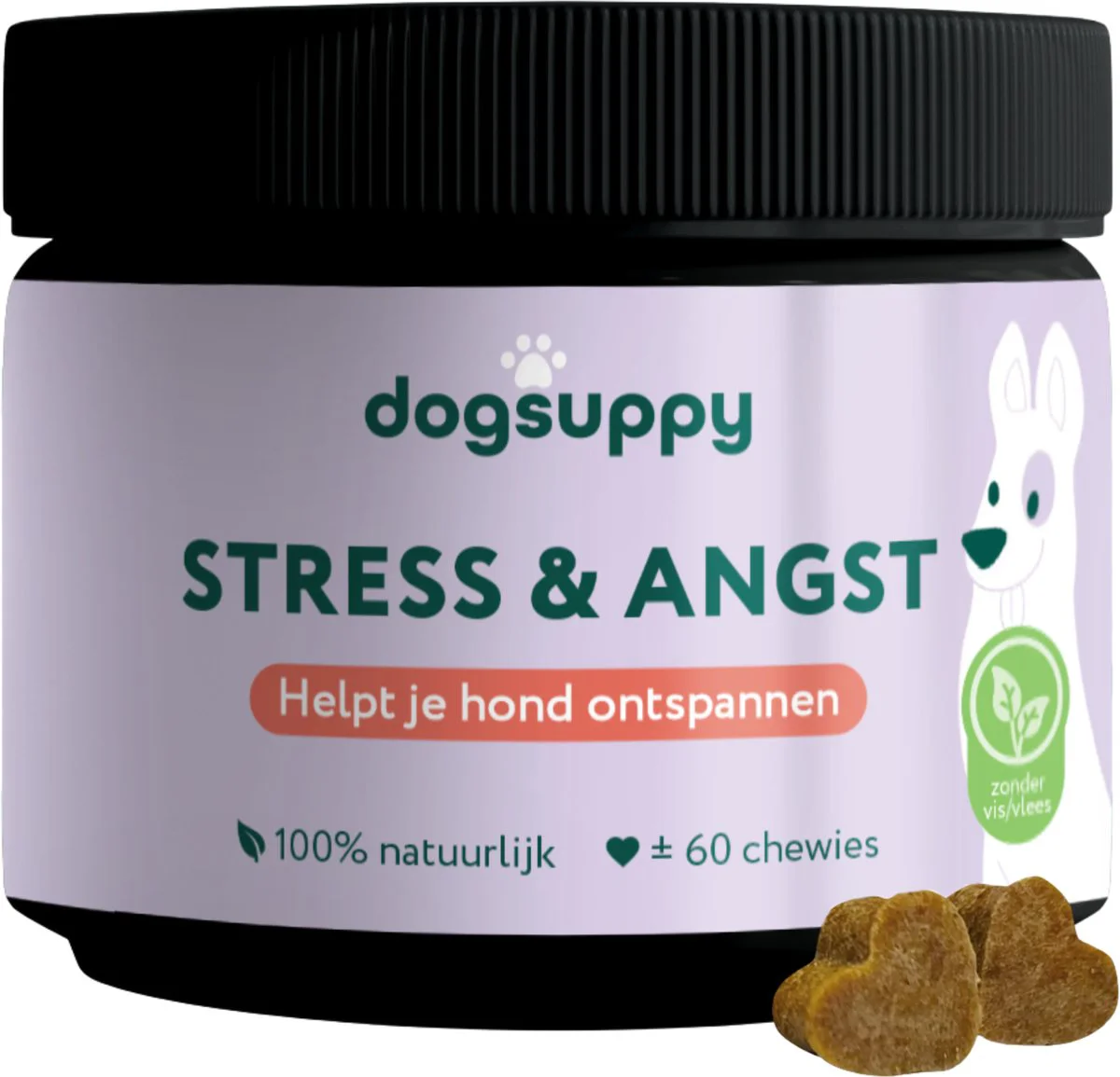 DogSuppy Anti Stress & Angst 60 stuks
