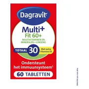 Dagravit Vitaal 60+ Multivitaminen 60 tabletten