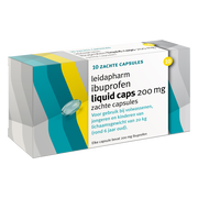 Leidapharm Ibuprofen 200mg Liquid Capsules 10CP