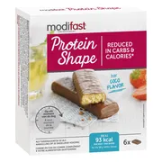6x Modifast Protein Shape Reep Chocolade-Kokos 6 x 27 gr