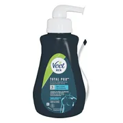 Veet Men Total Pro Ontharingscreme Pomp Gevoelige Huid 400ML