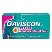 Gaviscon Duo Kauwtabletten 48TB