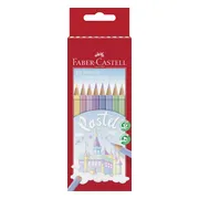 Faber-Castell kleurpotloden - zeskantig - 10 stuks - pastel - FC-111211