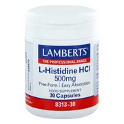 Lamberts L-Histidine HCI 500mg Capsules 30CP