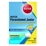 Roter Paracetamol 250 mg Junior 20 smelttabletten