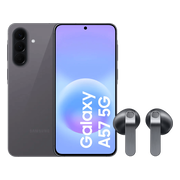Samsung Galaxy A57 128GB Grijs 5G + Samsung Galaxy Buds4 Zwart