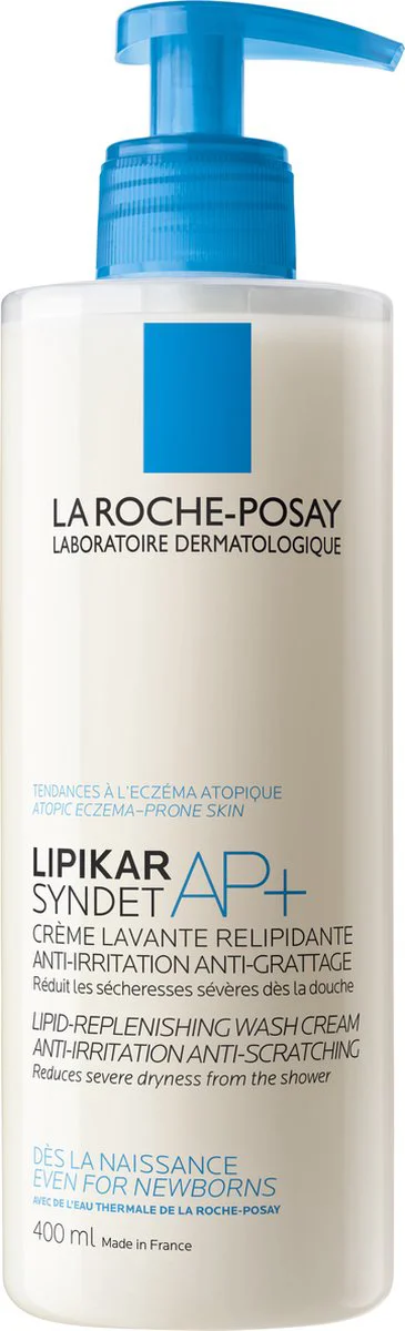 La Roche-Posay Lipikar Syndet AP+ Lipid-Replenishing Wash Cream 400ML