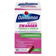 Davitamon Compleet Mama Omega-3 Visolie 60 capsules