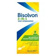 Bisolvon 2-in-1 Voor Volwassenen 180GR