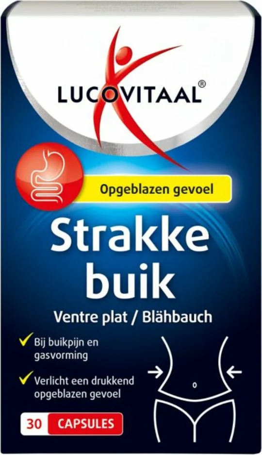 3x Lucovitaal Strakke Buik 30 capsules