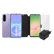 Samsung Galaxy A57 128GB Paars 5G + Compleet Accessoirepakket