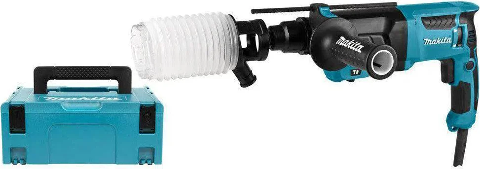 Makita HR2630J Combihamer SDS-Plus 2,4J + stofafzuigset 800W in Mbox