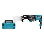 Makita HR2630J Combihamer SDS-Plus 2,4J + stofafzuigset 800W in Mbox