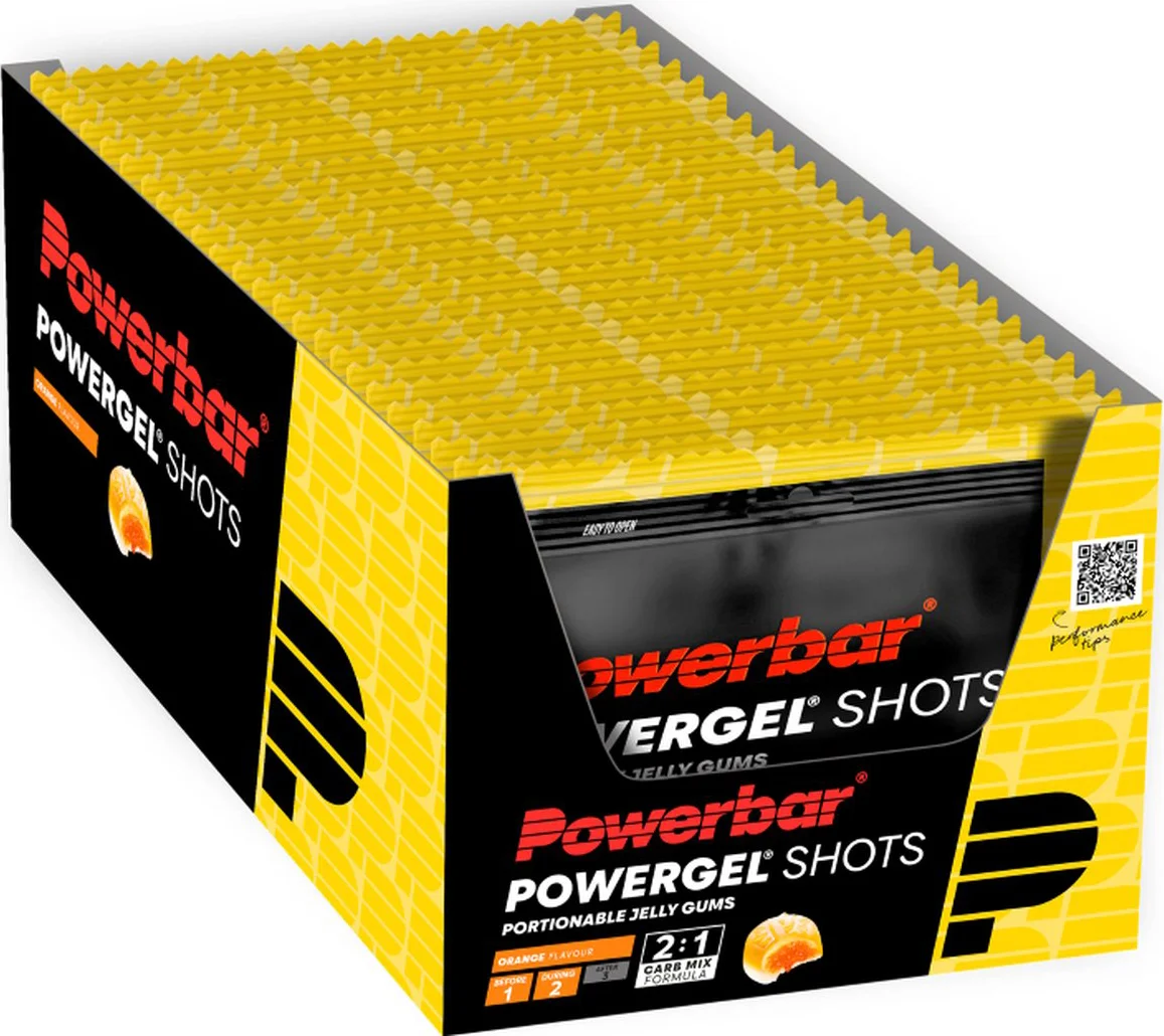 24x PowerBar Powergel Shots Orange 60 gr