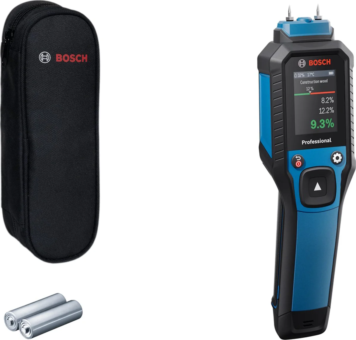 Bosch Professional GMP 2-15 Materiaalvochtmeter pin en hygro - 0601078100