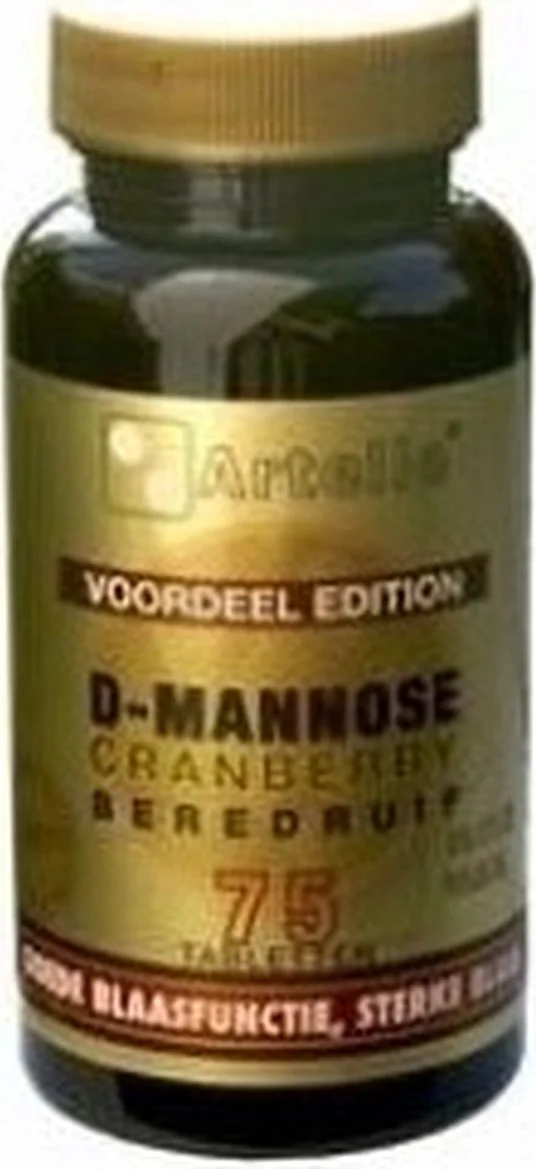 Artelle D-Mannose Cranberry Beredruif Tabletten 75 Tabletten 75TB