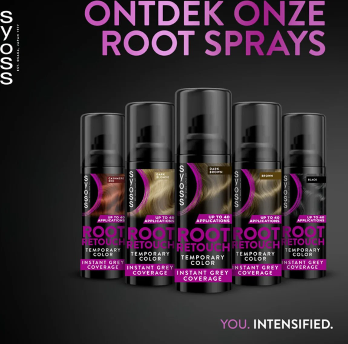 Syoss Root Retoucher Dark Brown 120 ml