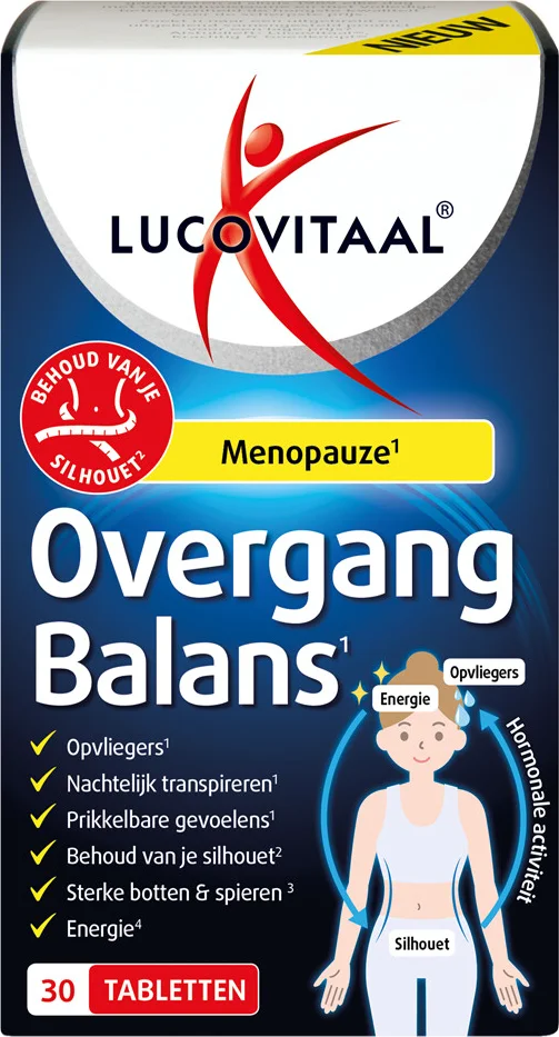 3x Lucovitaal Overgang Balans 30 tabletten