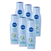 6x NIVEA Shampoo Volume Care 250 ml