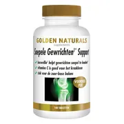 2x Golden Naturals Soepele Gewrichten & Kraakbeen 180 tabletten