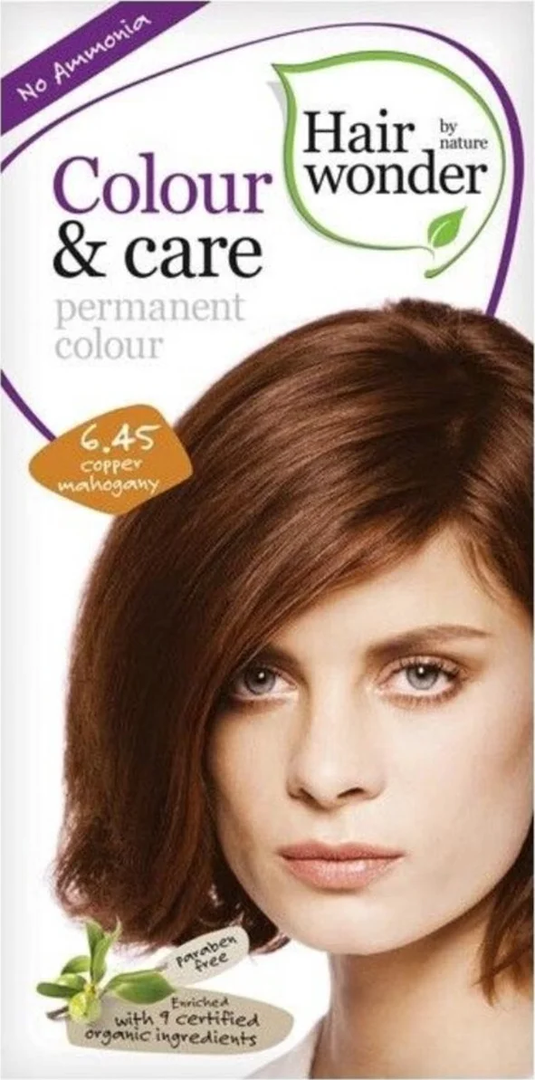 Hairwonder Colour & Care 6.45 Koper Mahonie 100ML