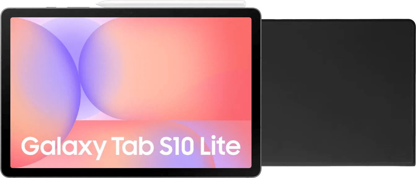 Samsung Galaxy Tab S10 Lite 10,9 inch 256GB Wifi Grijs + Book Case Zwart