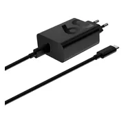 Motorola Power Delivery Oplader 68W Zwart + Usb C Kabel 1m Zwart Kunststof