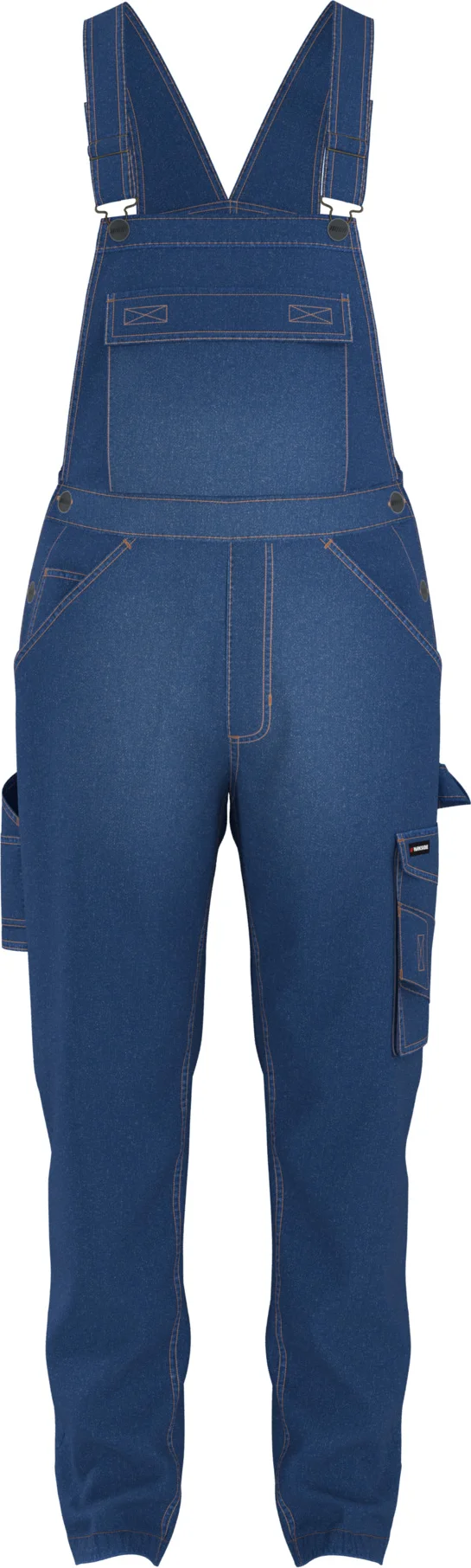 PARKSIDE Heren tuinbroek, Fan Edition (Blauw, M)