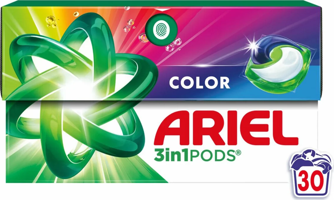 Ariel 3in1 Wasmiddel Pods Color 30 stuks
