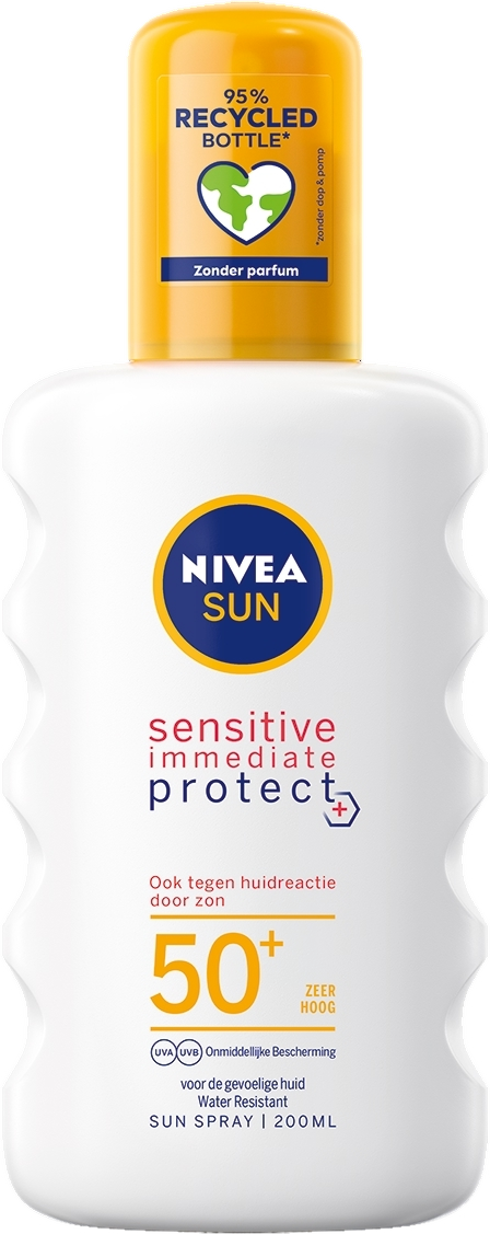 NIVEA Sun Sensitive Anti-Allergie Zonnebrand Zonnebrand Spray SPF 50 200 ml