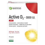 Quercus Active D3 3000 IU Capsules 100CP