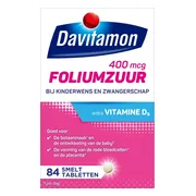 Davitamon Foliumzuur 84 smelttabletten