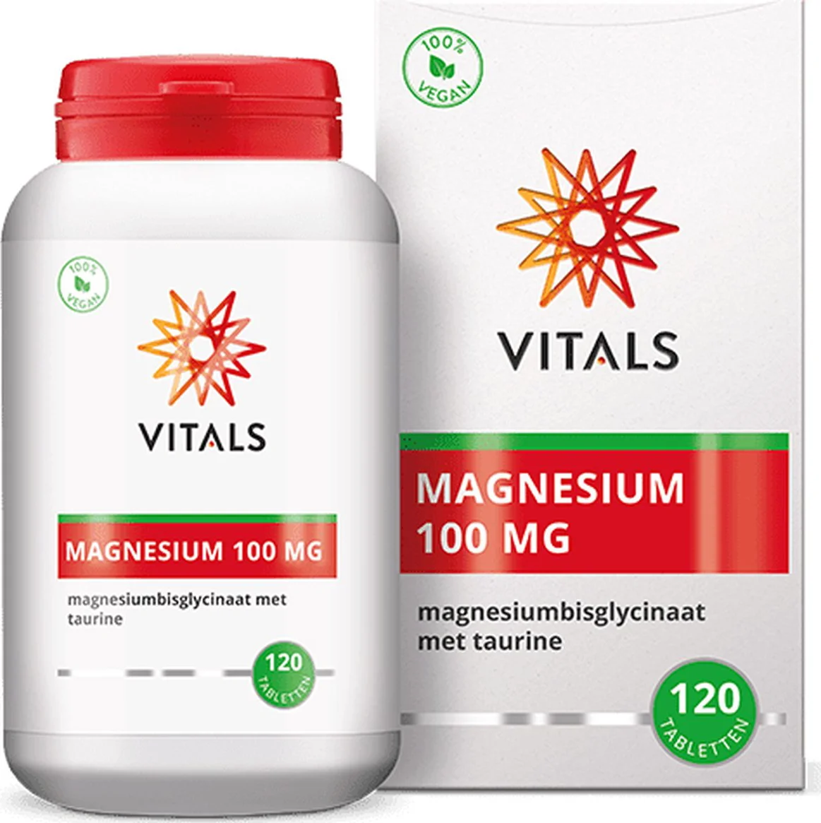 Vitals Magnesium 100mg 120 tabletten