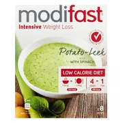 8x Modifast Weight Control Soep Potato-Leek 440 gr